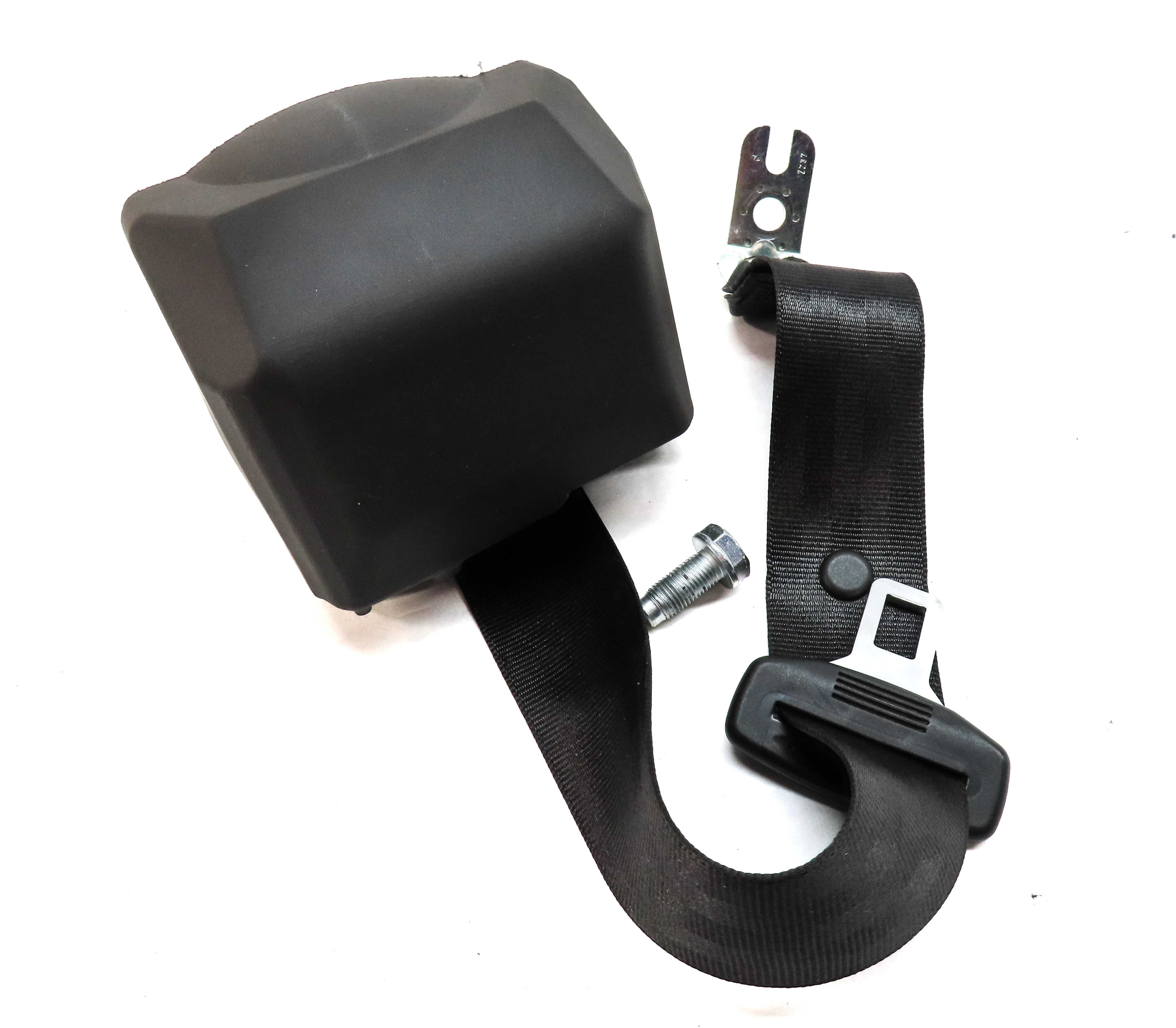 2013 AUDI A4 (B8 8K) REAR RIGHT SEAT SEATBELT BELT RETRACTOR (BLACK) — exact item pictured